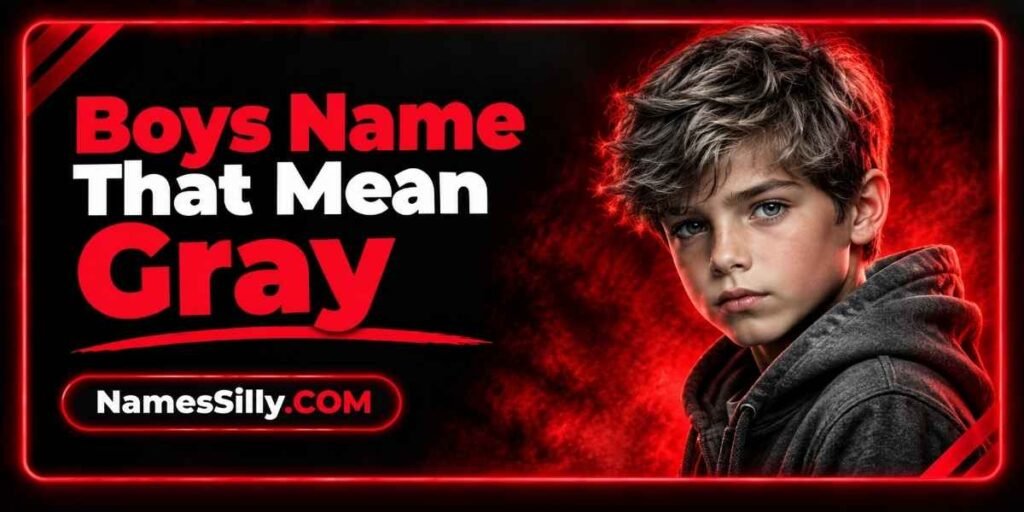 Boys Name That Means Gray