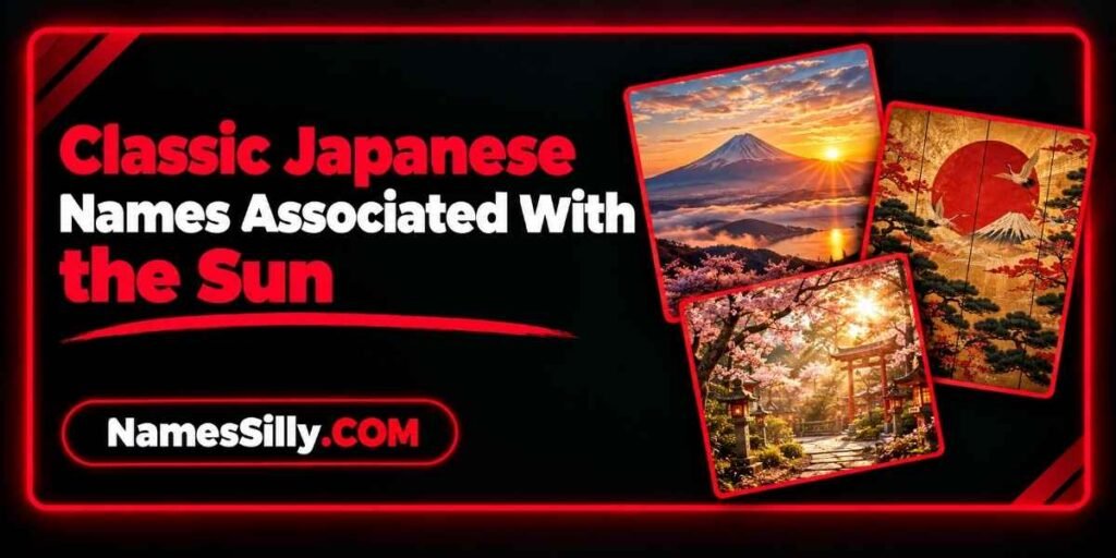 Classic Japanese Names Associated With the Sun