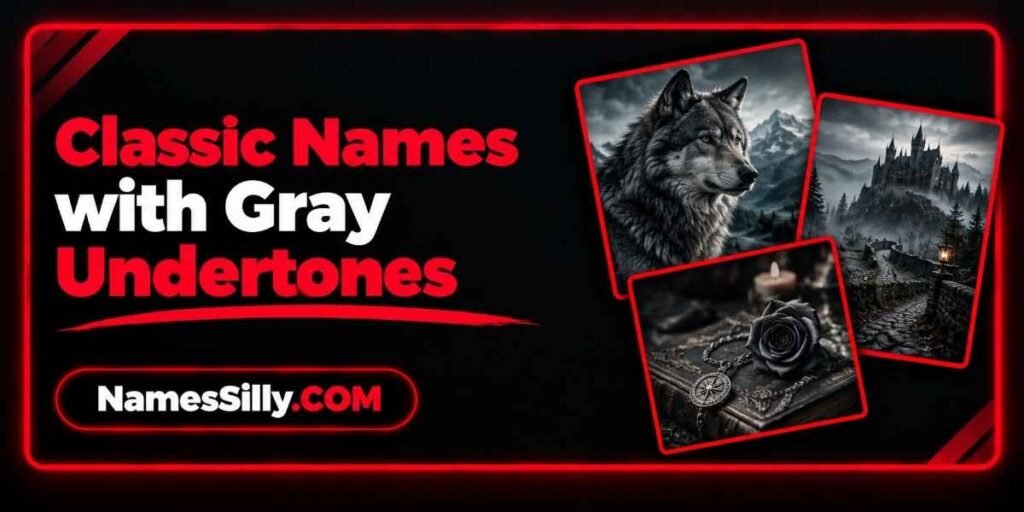 Classic Names with Gray Undertones