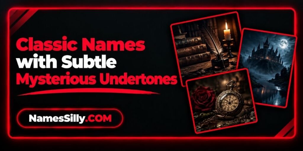 Classic Names with Subtle Mysterious Undertones