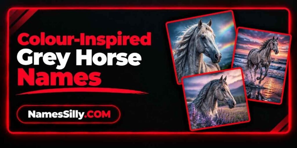 Colour-Inspired Grey Horse Names