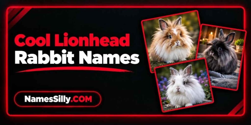 Cool Lionhead Rabbit Names