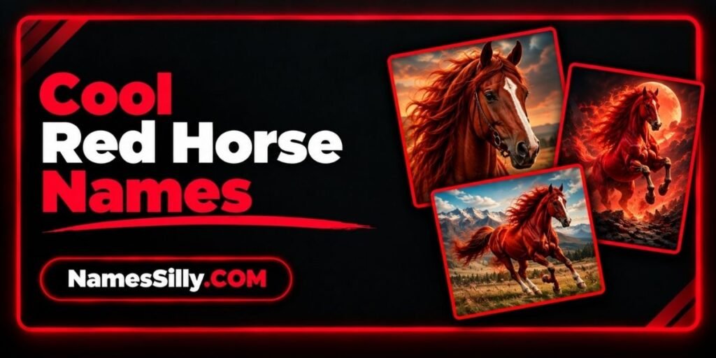 Cool Red Horse Names