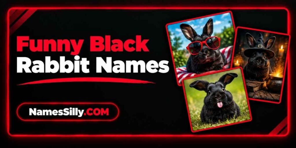 Funny Black Rabbit Names