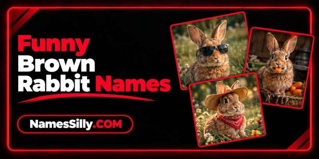 Funny Brown Rabbit Names