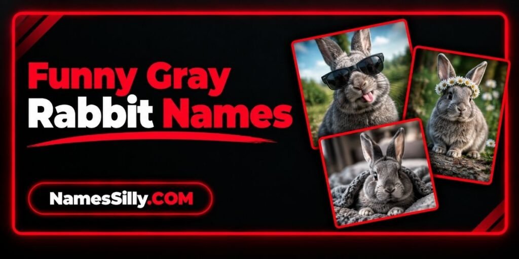 Funny Gray Rabbit Names
