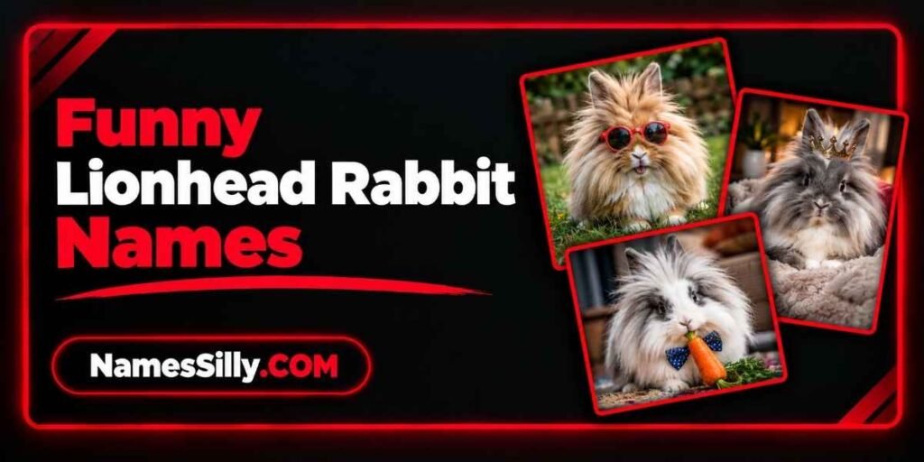 Funny Lionhead Rabbit Names
