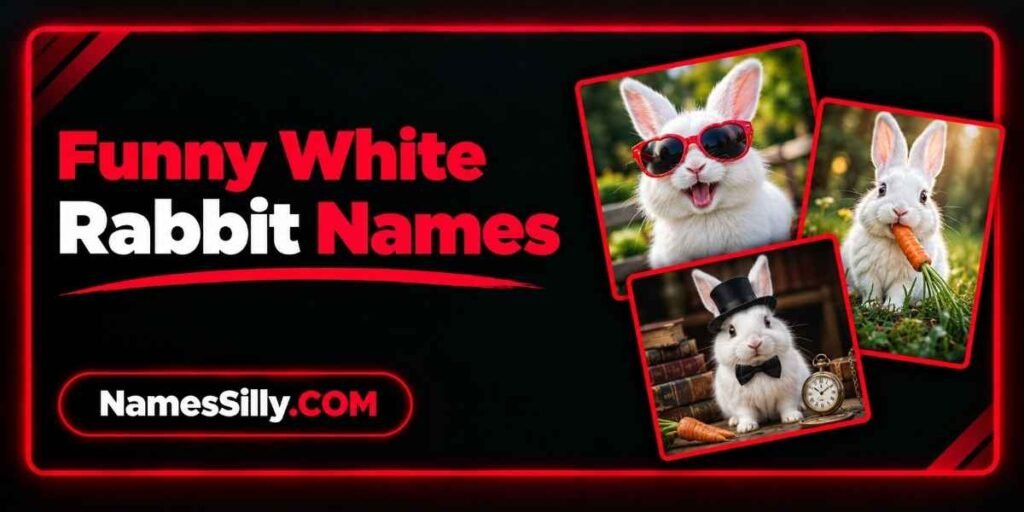 Funny White Rabbit Names