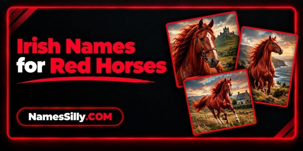 Irish Names for Red Horses