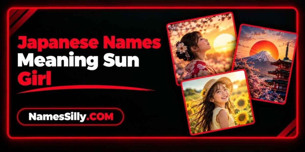 Japanese Names Meaning Sun Girl