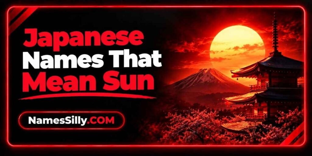 Japanese Names That Mean Sun