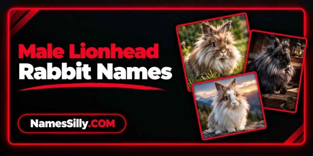 Male Lionhead Rabbit Names