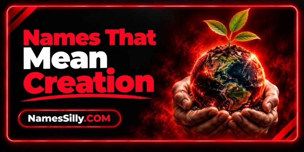 Names That Mean Creation