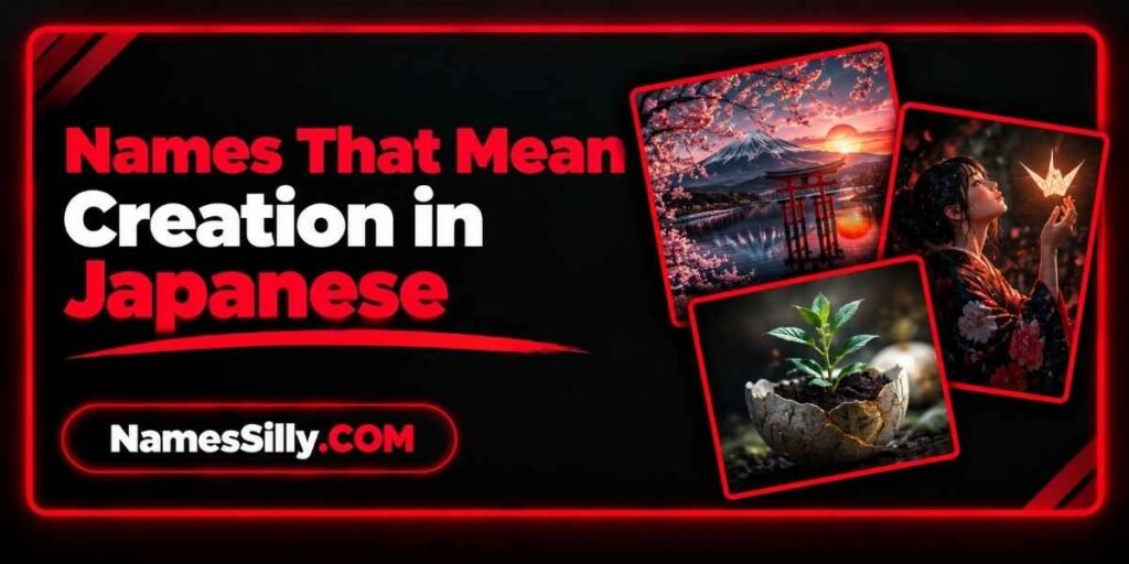 Names That Mean Creation in Japanese