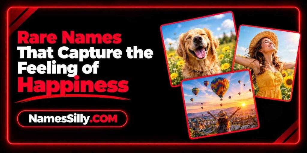 Rare Names That Capture the Feeling of Happiness