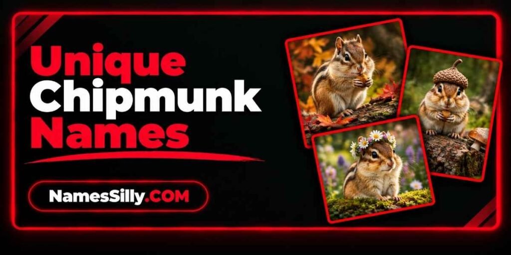 Unique Chipmunk Names