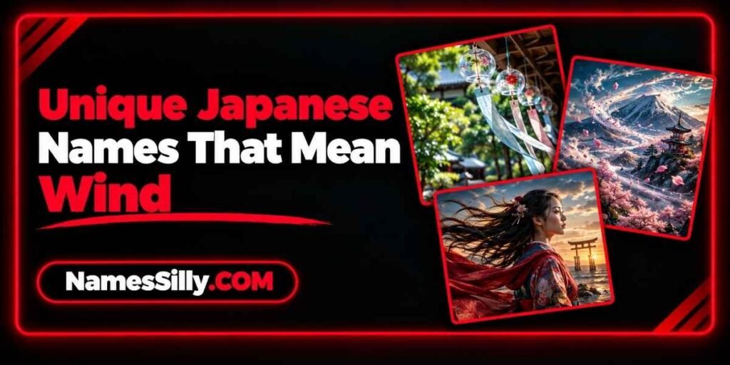 Unique Japanese Names That Mean Wind