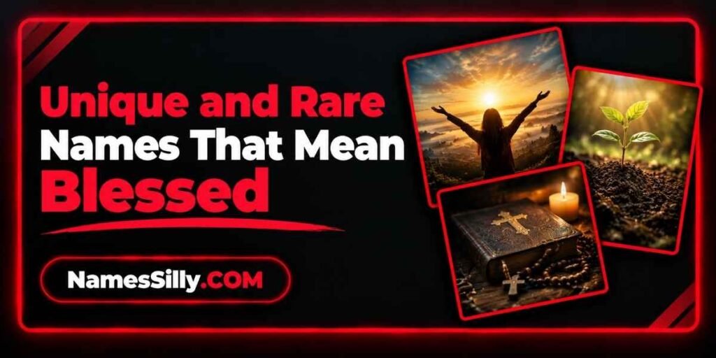 Unique and Rare Names That Mean Blessed